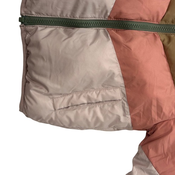 Swiss Tech Kids Toddler Girls Puffer Jacket Winter Coat Hooded Pink Green 2T - Picture 3 of 8